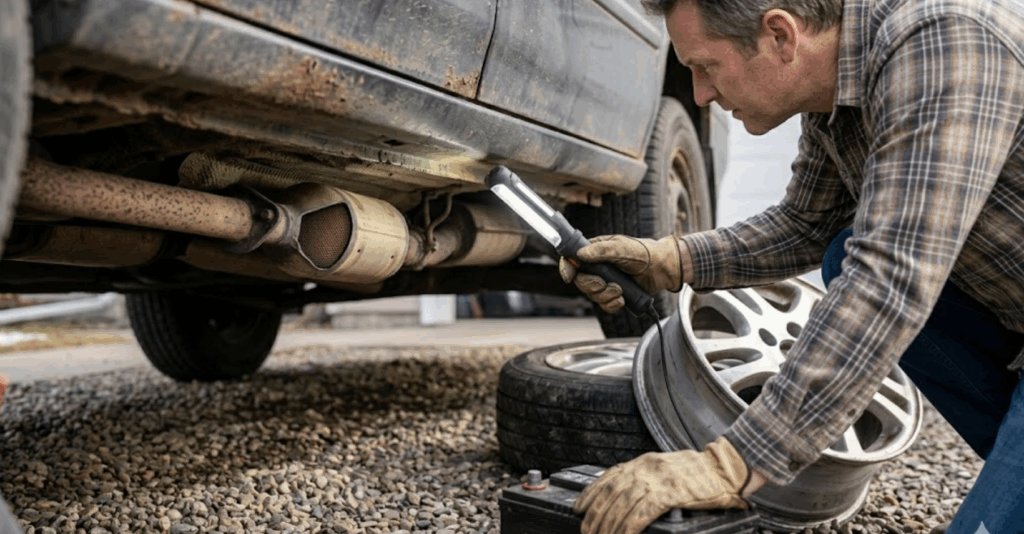 Check Valuable Parts Before You Scrap Your Car