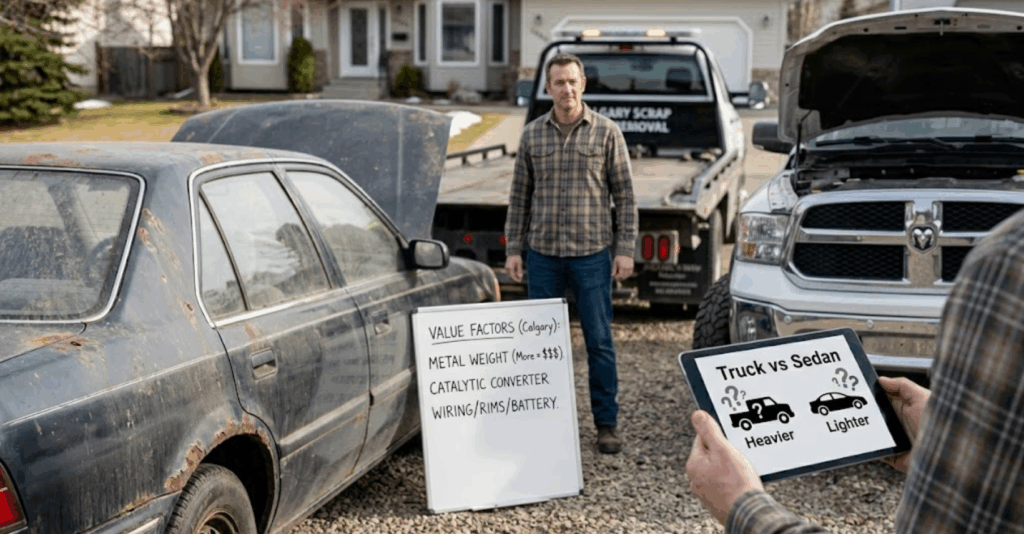 Understand What Affects Scrap Value in Calgary